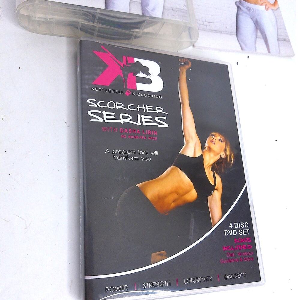Kettlebell Kickboxing The Body Series 11 Discs DVD Set Guide + Scorcher Series - Picture 2 of 9